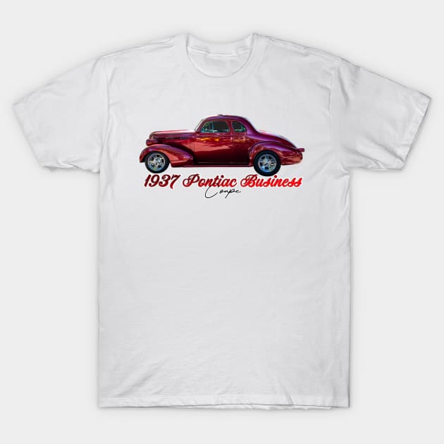 1937 Pontiac Business Coupe T-Shirt by Gestalt Imagery